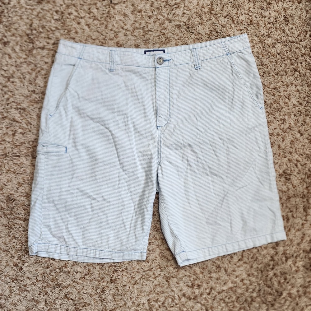 Johnnie-O West Coast Prep JMSH1250 Cloud Blue Men Sz 40 Front‎ Flat Chino
